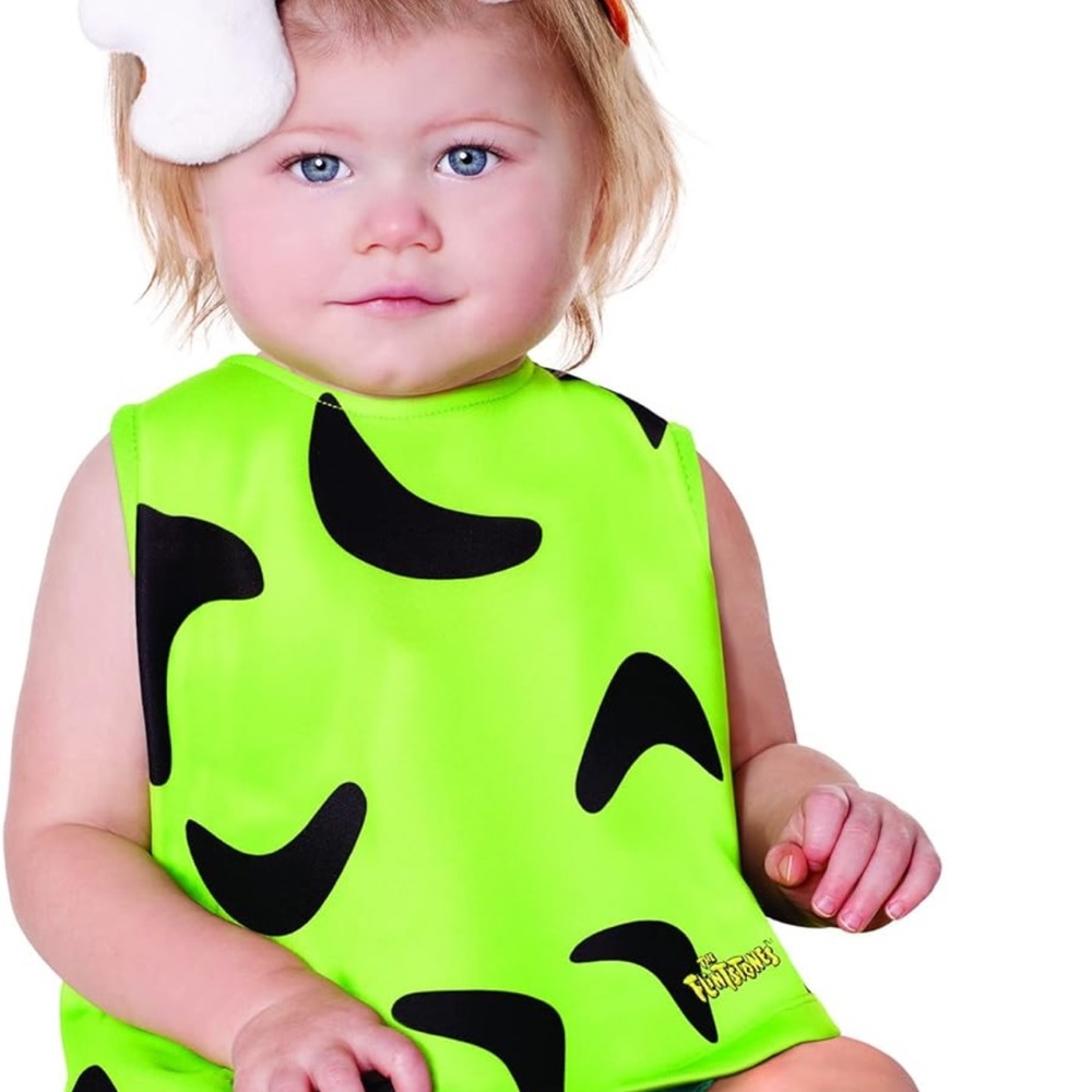 Baby Halloween costume! The Flintstones